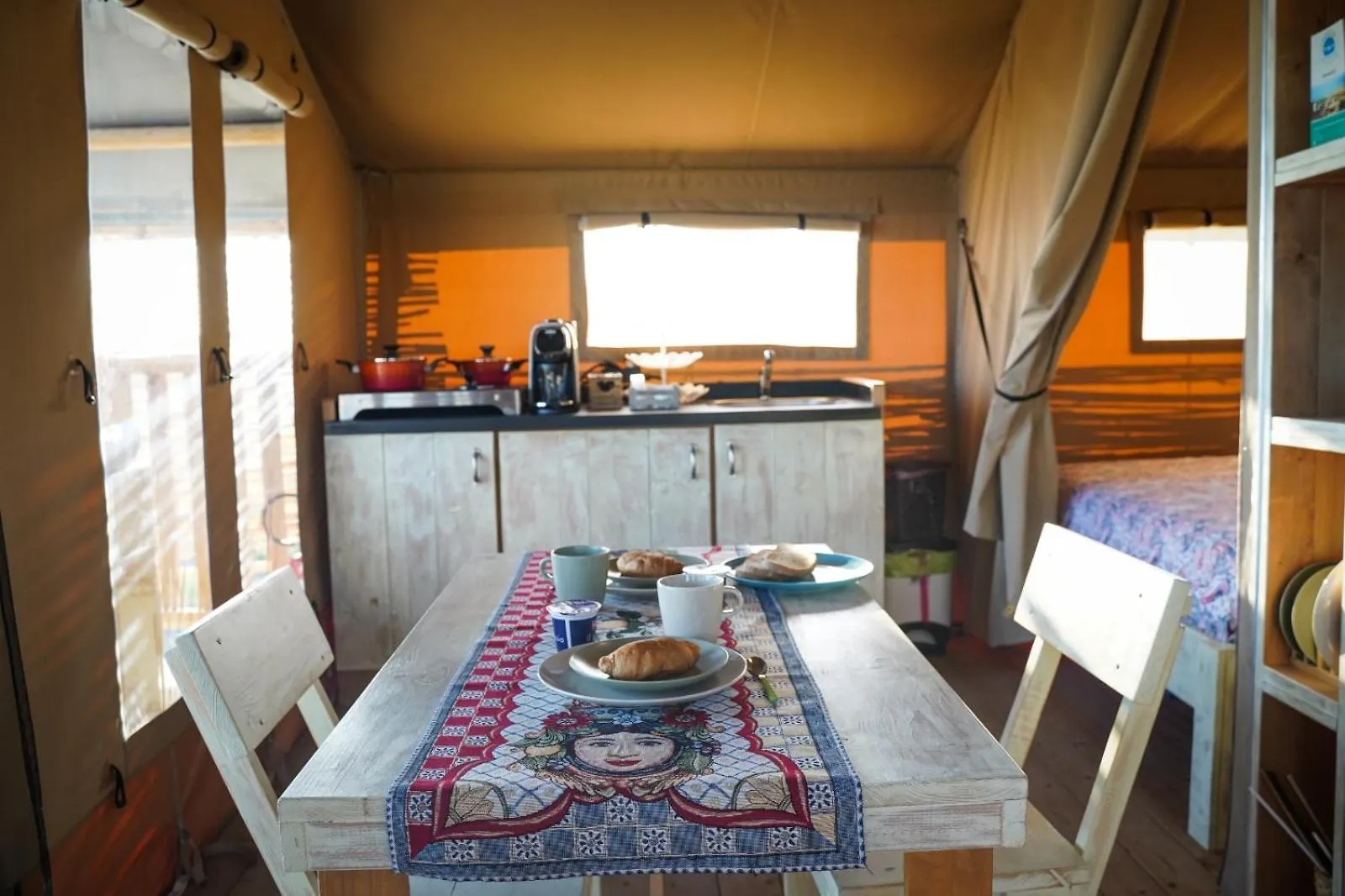 Farm stay Tendu' Punta Bianca Glamping Camp Palma di Montechiaro